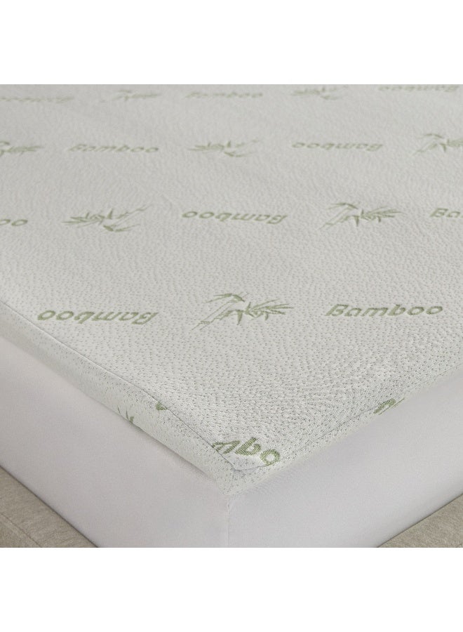 Home Box Relax Memory Foam Twin Mattress Topper 120 x 200 x 4 cm - Image 3