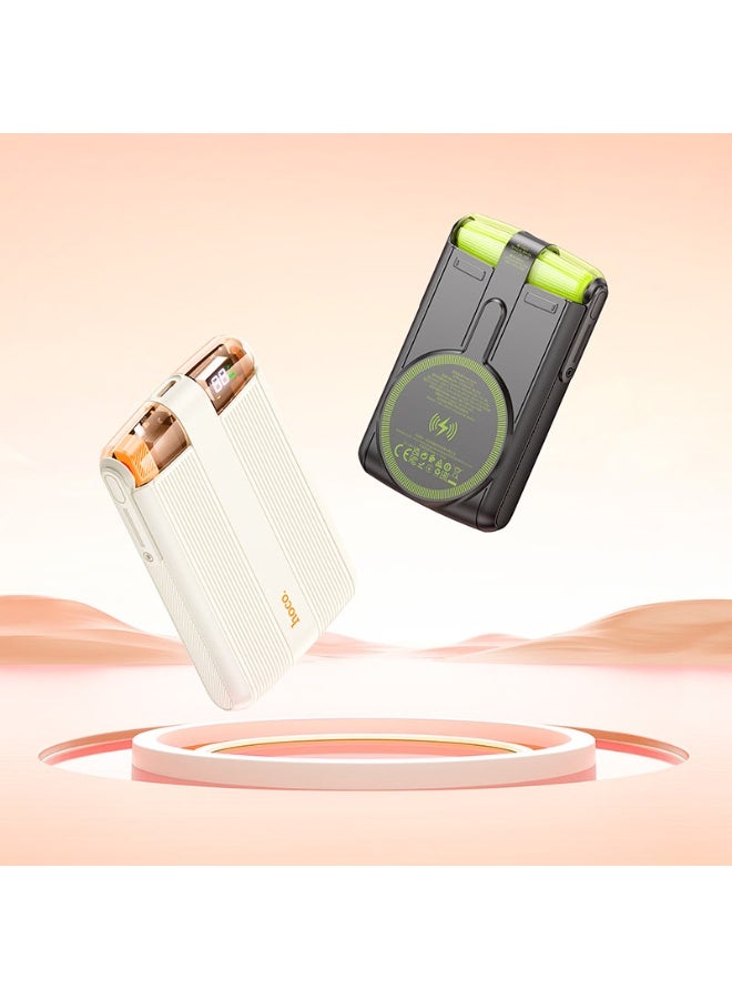 هوكو باور بانك J127B ميكا، سعة 10000 مللي أمبير/ساعة | شحن سريع لاسلكي بتقنية PD 20 واط + QC 3.0 - Image 4