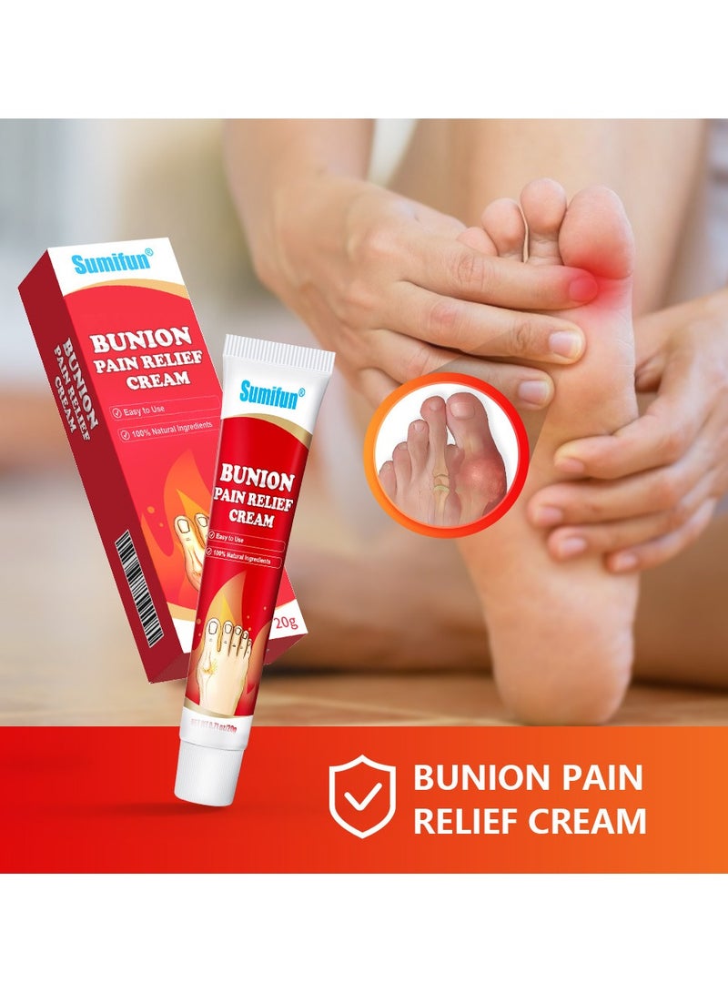 Sumifun Bunion Pain Relief Cream for Relieve Cervical Pain,Shoulder,Neck,Wrist,Knee Joint Pain Care - Image 2