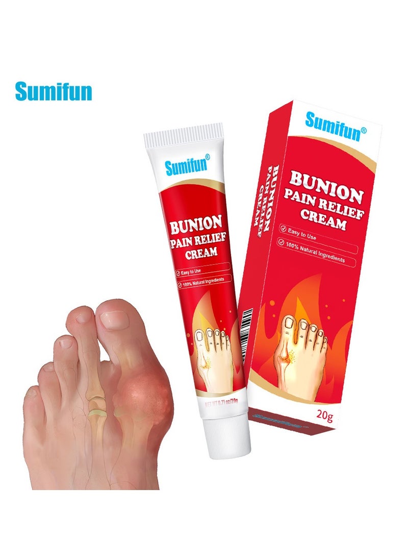 Sumifun Bunion Pain Relief Cream for Relieve Cervical Pain,Shoulder,Neck,Wrist,Knee Joint Pain Care - Image 1