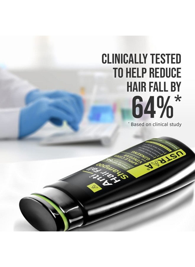 Ustraa Anti Hair Fall Shampoo 250Ml With Apple Cider Vinegar Prevents Hairfall No Sls & Daily Use Hair Conditioner 100Gm With Water Hyssop (Brahmi) & Vitamin E For All Scalp Types - Image 4