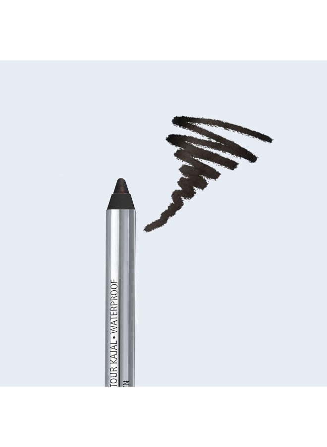 ISADORA Perfect Contour Kajal Waterproof Dark Brown  - Image 5
