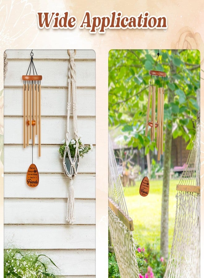 Damaigiift Friendship Gifts for Women Friends, Birthday Gifts for Best Friends, Bestie, Soul Sister, Female, Friendship Gift Wind Chimes for Christmas Friendsgiving, BFF Gift Ideas - Image 4