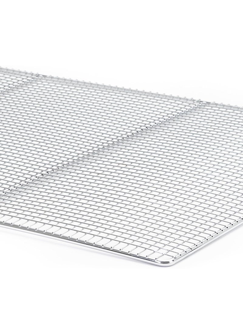 Adcraft Adcraft Commercial Donut Frying Screen Made of Nickel Plated Wire Mesh for Donut Fryers 17 x 25 Silver  - Image 3
