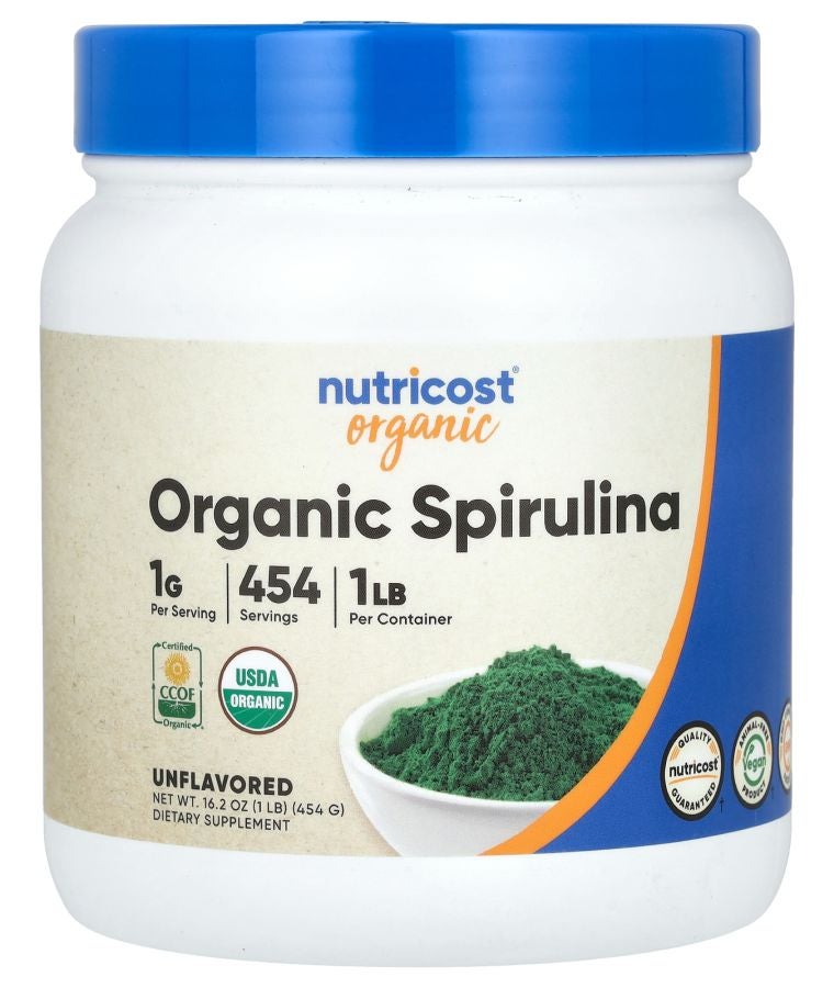 Organic Spirulina Unflavored 16.2 oz (454 g)