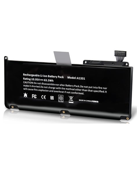 Laptop battery for 13.3-inch MacBook, models A1331 and A1342, MacBook 7 MC516*/A and MacBook 6 MC207*/A series (Late 2009 and Mid 2010).