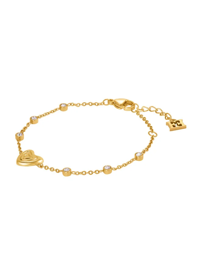 ESCADA Mina Gold Plated Stainless Steel Bracelet for Women 140mm