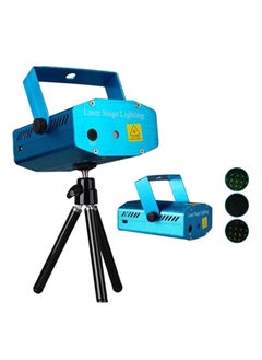 4-Patterns Mini Laser Lights For Parties Multicolor 8watts