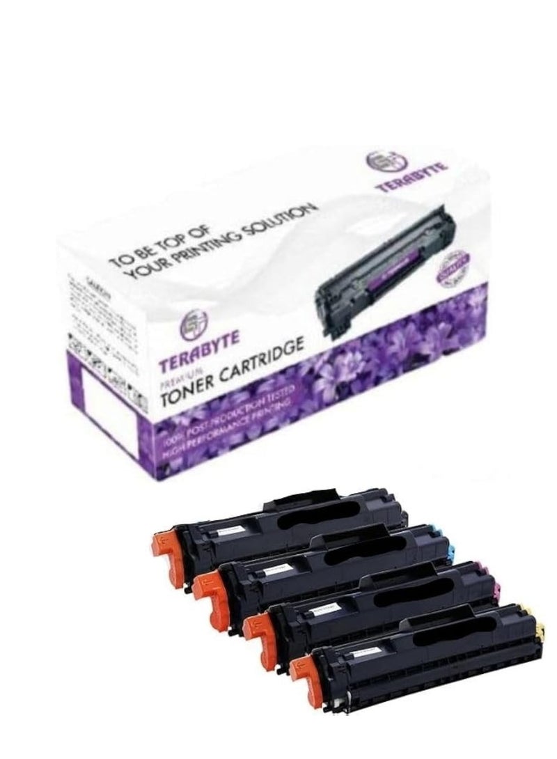 Terabyte 4-Color TN273 compatible Toner Cartridge Set for MFC-L3750CDW DCP-L3510CDW DCP-L3551CDW HL-L3210CW and HL-L3270CDW Printers - Image 1