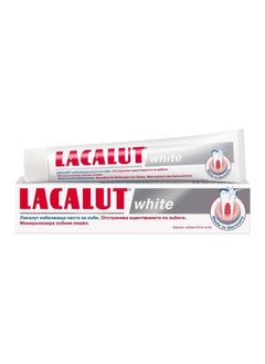 LACALUT Lacalut White Toothpaste, 75ml  - Image 1