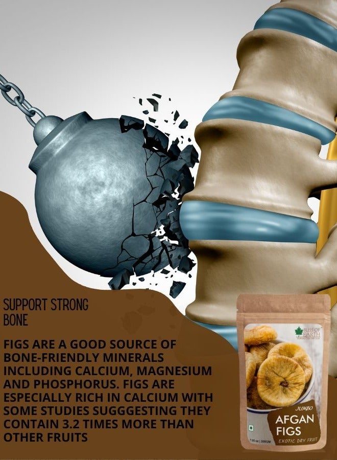 BLISS OF EARTH Jumbo Afgan Figs Exotic Dry fruit Tasty and Healthy 200gm - Image 4