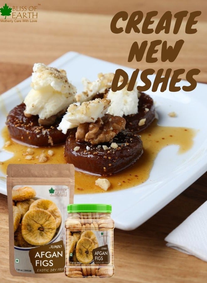 BLISS OF EARTH Jumbo Afgan Figs Exotic Dry fruit Tasty and Healthy 200gm - Image 3
