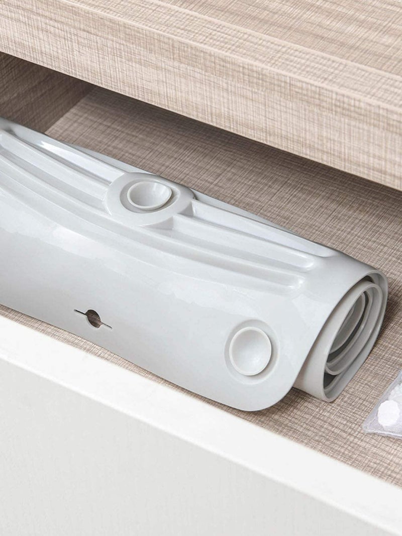 Wagmine Wagmine Silicone Anti Slip Household Washing Board Cleaning Laundry Mat Clothes Washboard Portable Washing Laundry Board Household Folding Clean Board for Kid Clothes Shirts Socks Grey 44 24 cm  - Image 5