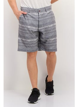 Men Sportswear Fit Printed Golf Short, Grey