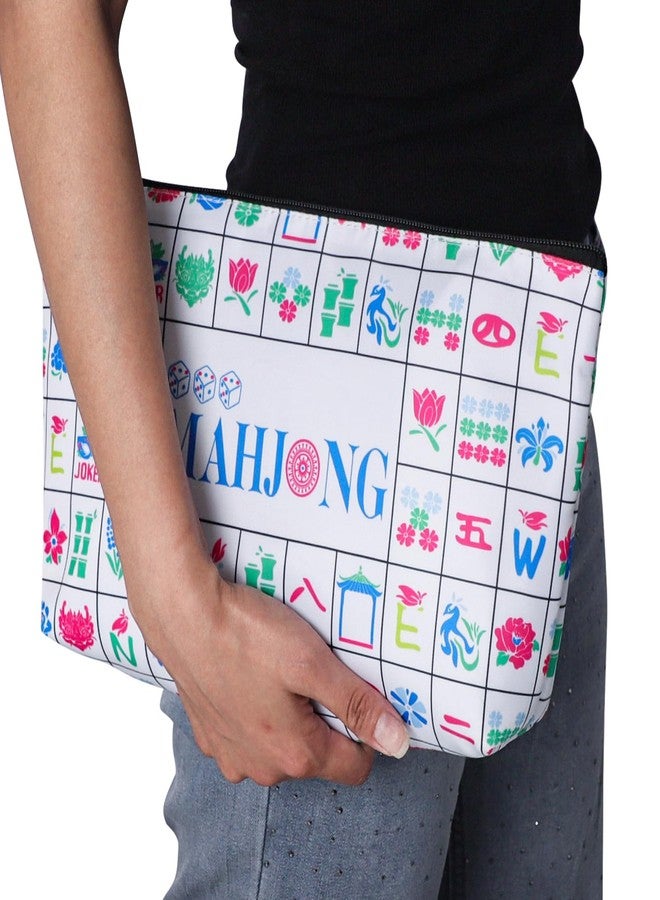 Jongyance Empty Mahjong Tiles Bag, Mahjong Bag for American Mahjong Tile Set (Case Only) - Image 4