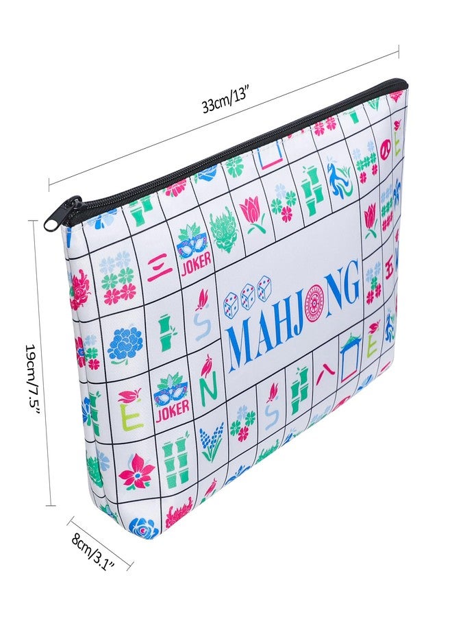 Jongyance Empty Mahjong Tiles Bag, Mahjong Bag for American Mahjong Tile Set (Case Only) - Image 2