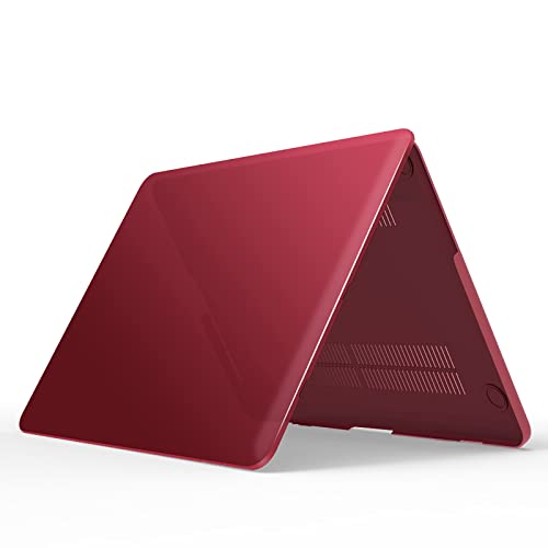 IBENZER Compatible with MacBook Pro 15 Inch Case 2015 2014 2013 2012 A1398, Hard Shell Case & Keyboard Cover & Screen Protector for Old Version Apple Mac Retina 15, Wine Red, R15WR+2 - Image 5