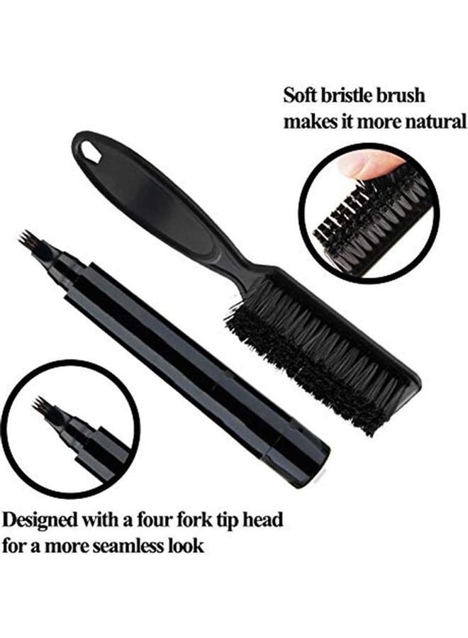 طقم قلم ملء اللحية أسود - Image 3