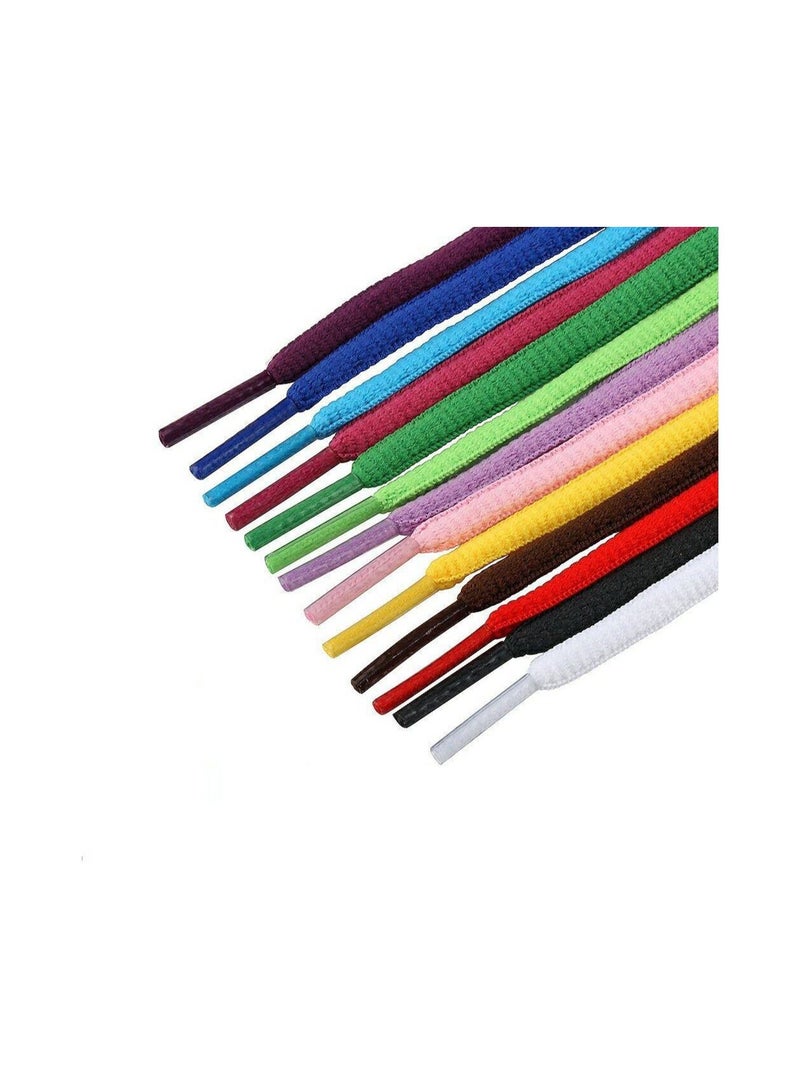 Shoelaces - Round Colorful Athletic Shoe Laces for Sneakers , Skate Shoes Boots Sport Shoes (1 pairs) Volt Color. - Image 4