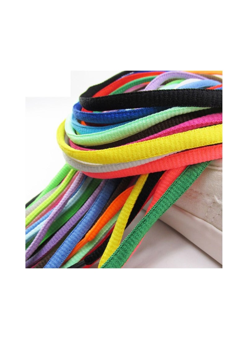 Shoelaces - Round Colorful Athletic Shoe Laces for Sneakers , Skate Shoes Boots Sport Shoes (1 pairs) Volt Color. - Image 3
