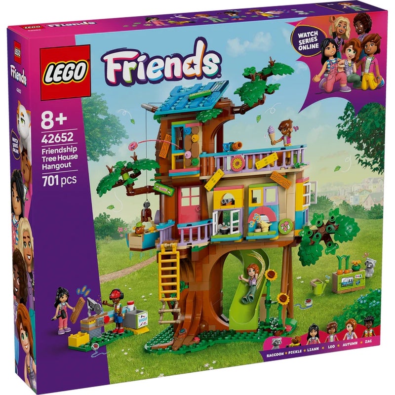 LEGO - Friends Tree House Hangout 701 Pieces - 42652 - Image 1