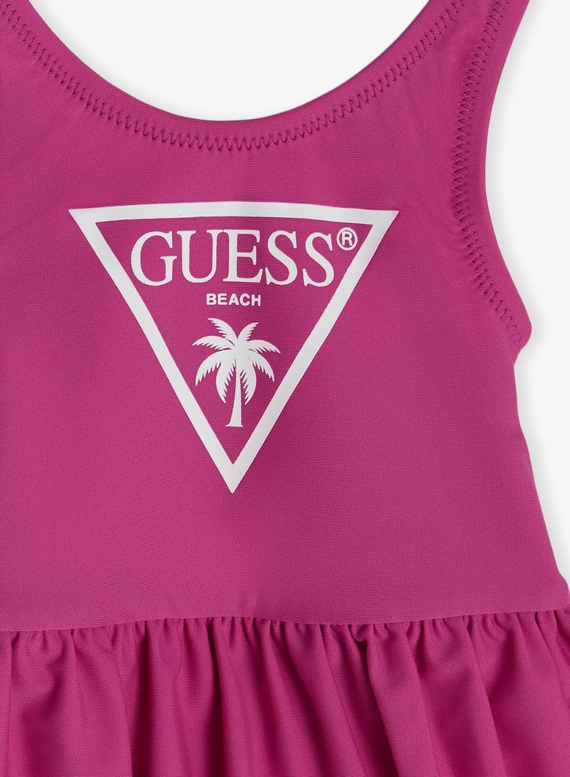 GUESS Infant Logo One Piece Swimsuit - Image 3