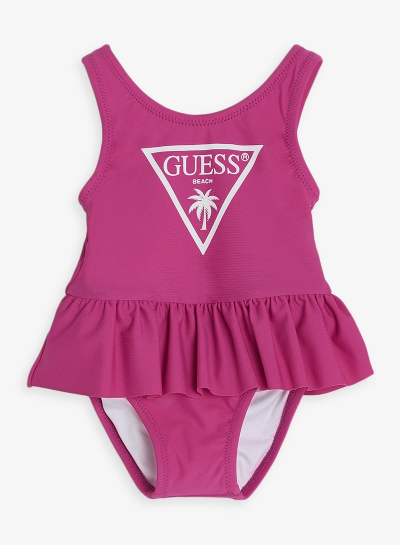 GUESS Infant Logo One Piece Swimsuit - Image 1