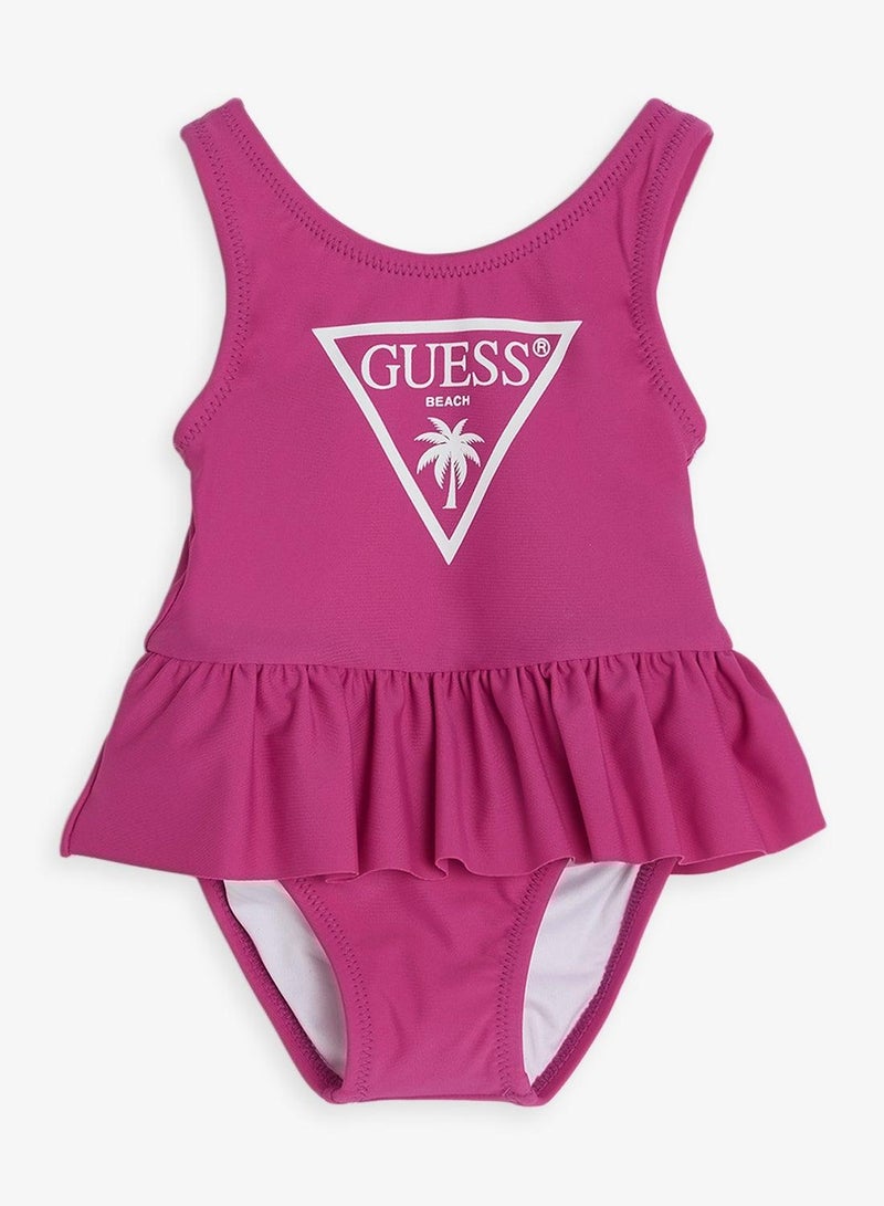 GUESS Infant Logo One Piece Swimsuit - Image 2