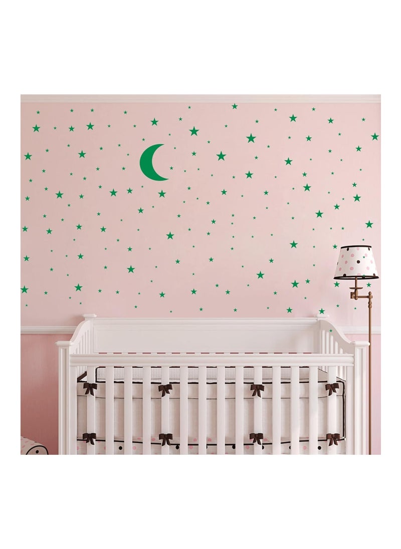 Moon And Stars Wall Decal Vinyl Sticker Room Decoration Green - pzsku/Z92DBB8D928FC9B19EE58Z/45/_/1703742823/f0e5fad5-6f17-4a40-a048-47e70c5e1e84