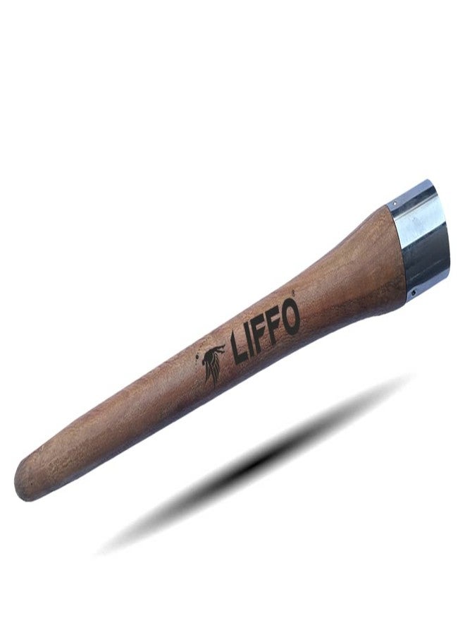 Liffo مطرقة ليفو® لطرق مضرب الكريكيت ومقبض مخروطي خشبي، عبوة من قطعتين - Image 5