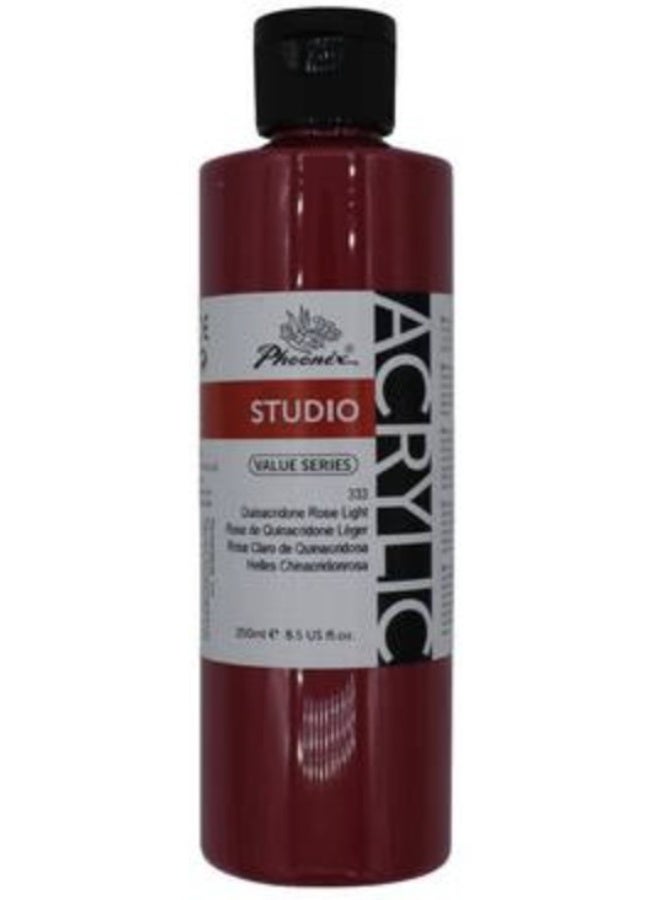 Phoenix Acrylic Paint STUDIO 250ml, Rose Light Color 333