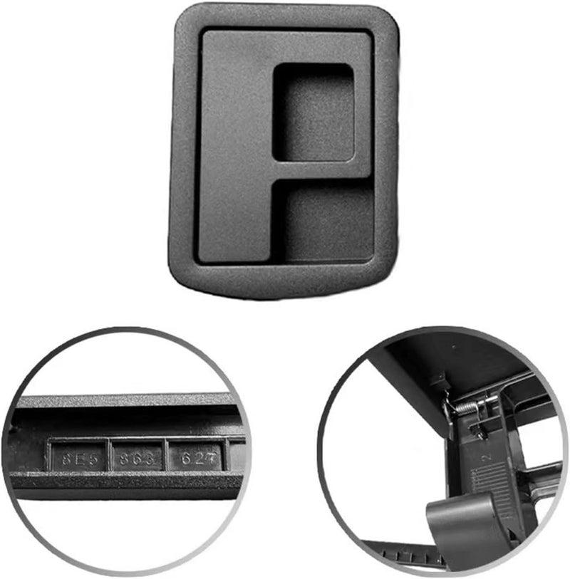 Wivplex Rear Trunk Liner Cargo Handle Cover - Image 2