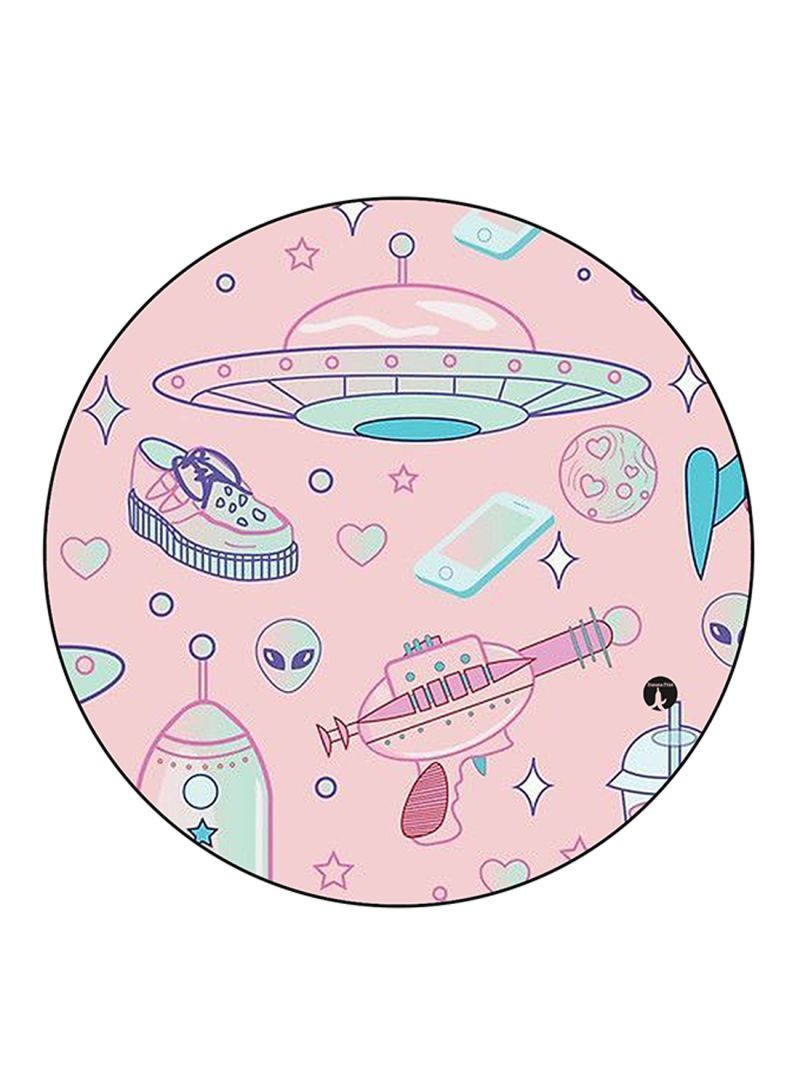 RKN Space Printed Mouse Pad Multicolour