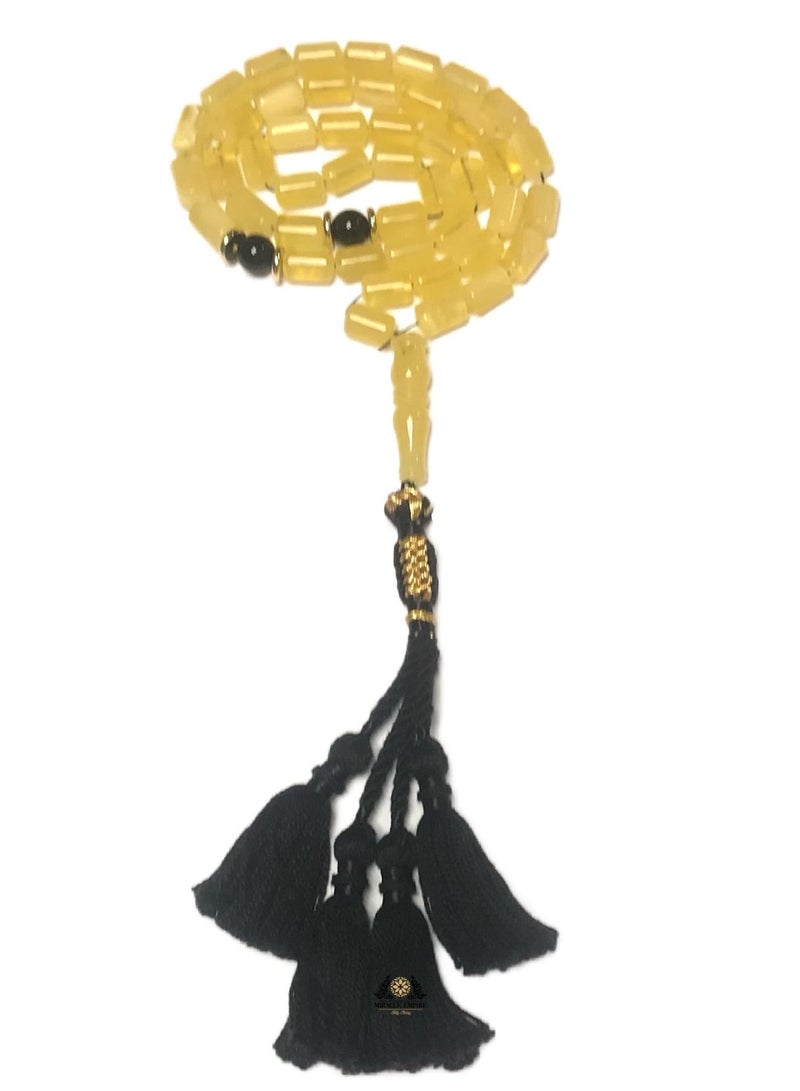 Miracle Empire Original Amber Prayer Beads 45 Kahramanbar Onyx Vip Only Exclusive Design  - Image 1