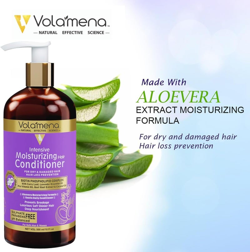 VOLAMENA WITH DEVICE Intensive Moisturizer Hair Strengthening Conditioner 300 ml 10 FlOz - Image 2