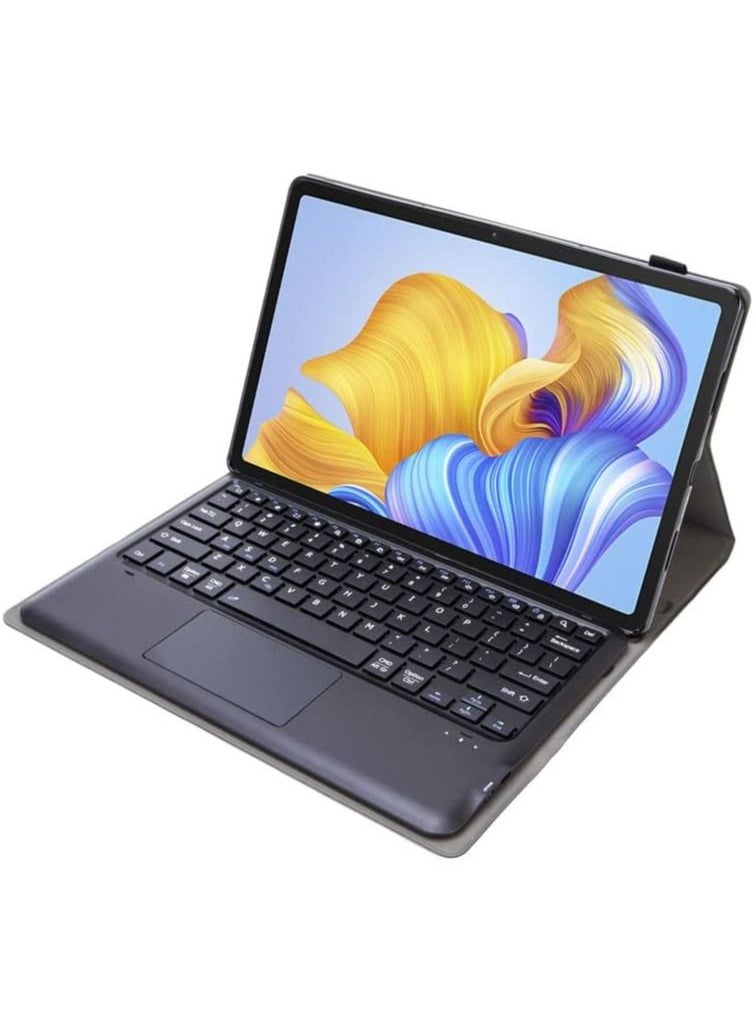 Generic - Arabic and English Keyboard Case Compatible with Honor Pad 8 12 inch Leather Tablet Protective Cover with Wireless Removable Bluetooth Keyboard - Image 1