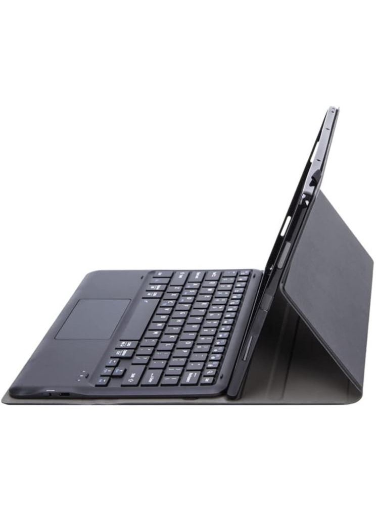 Generic - Arabic and English Keyboard Case Compatible with Honor Pad 8 12 inch Leather Tablet Protective Cover with Wireless Removable Bluetooth Keyboard - Image 1