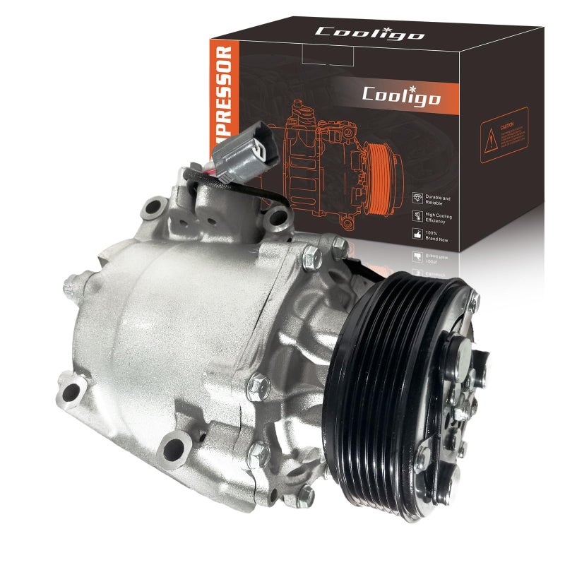 COOLIGO CO10541AC AC Compressor for Honda Civic 17L 2001for Honda Prelude 22L 19972001 Air Conditioning Compressor with Clutch - Image 3