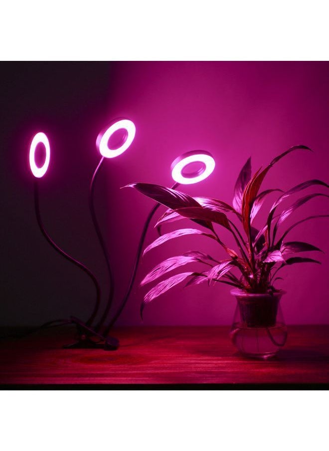 نيبمينينت مصباح إضاءة LED للمساعدة على نمو النباتات بثلاث أطراف أسود 27 x 8.5 13سنتيمتر  - Image 2
