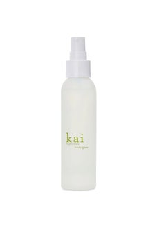 KAI Body Glow, 4 Fl Oz, dry body oil with jojoba, chamomile, cucumber extracts, moisturizes and leaves a radiant glow with a fresh + clean fragrance, vegan, cruelty free, made in the usa  - Image 1