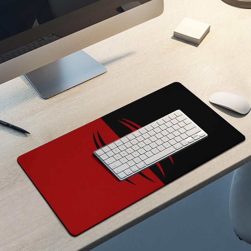 Keebik Gaming Mouse Pad, Spider Red Pattern Mouse Pad 11.8x23.6Inch Large Extended Computer Mouse Mat Keyboard Full Desk Mousepad for Gaming, Office, Home - Image 5