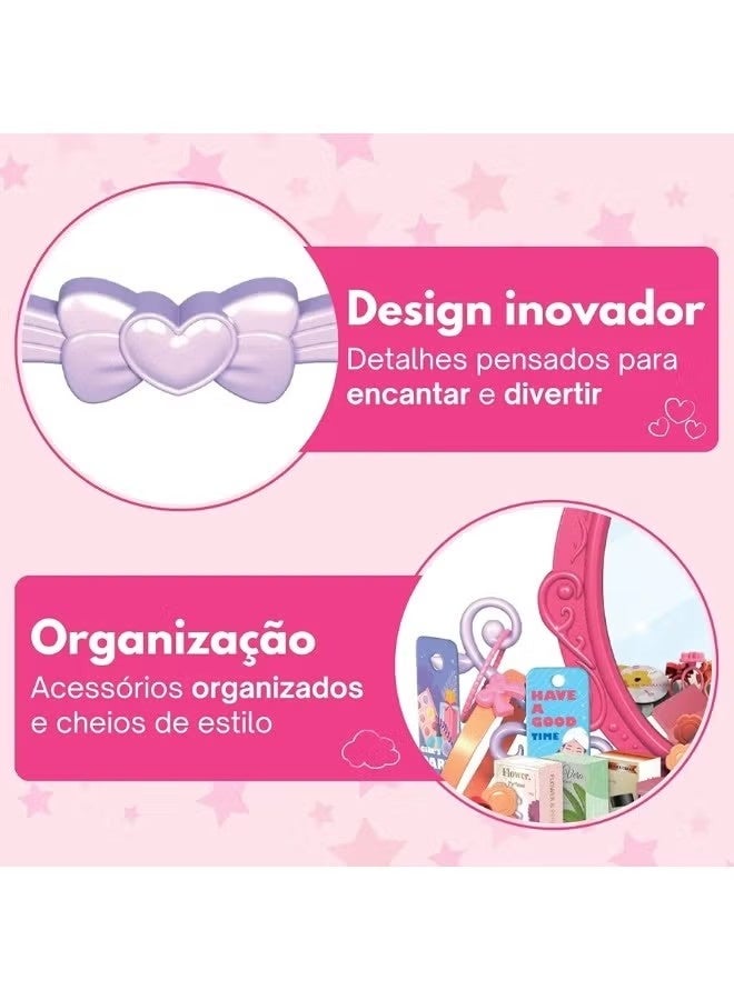 فاميلي طاولة تسريحه بناتي 46 قطعة  18-2975193 - Image 3