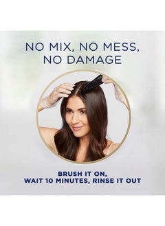 CLAIROL Root Touchup Semipermanent Hair Color Blending Gel 4 Dark Brown Pack Of 2  - Image 5