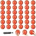 Hymaz 36 Pcs 4 Inch Mini Basketballs Ball for Kids Rubber Small basketballs with Pump for Kids Basketball Gifts Inflatable Ball for Basketballs Hoop Geart for Sports Beach Pool Theme Party Favor - Image 2