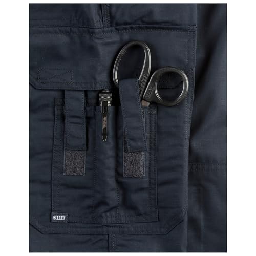 5.11 Tactical Men's Taclite EMS Pants, Cargo Work Pant for EMT and First Responders, Lightweight Ripstop, 19-Pockets, Dark Navy, 34W x 30L, Style 74363ABR - Image 4