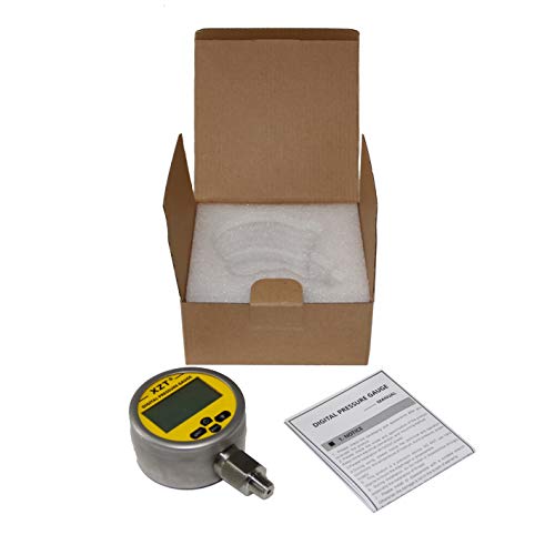 XZT 3.15" 10000 PSI Digital Hydraulic Pressure Gauge,Pressure Manometer, Pressure Sensor with 1/4-Inch NPT Connector,Base Entry - Image 4