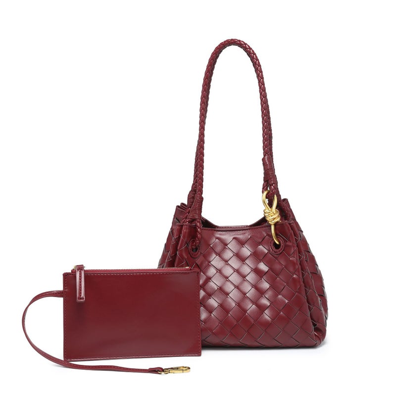 Straw Woven Bag Single Shoulder Parachute Bag 2025 Fashion Versatile Crossbody Bag Retro Tote Bag Cross Handmade Woven Bag - Image 4