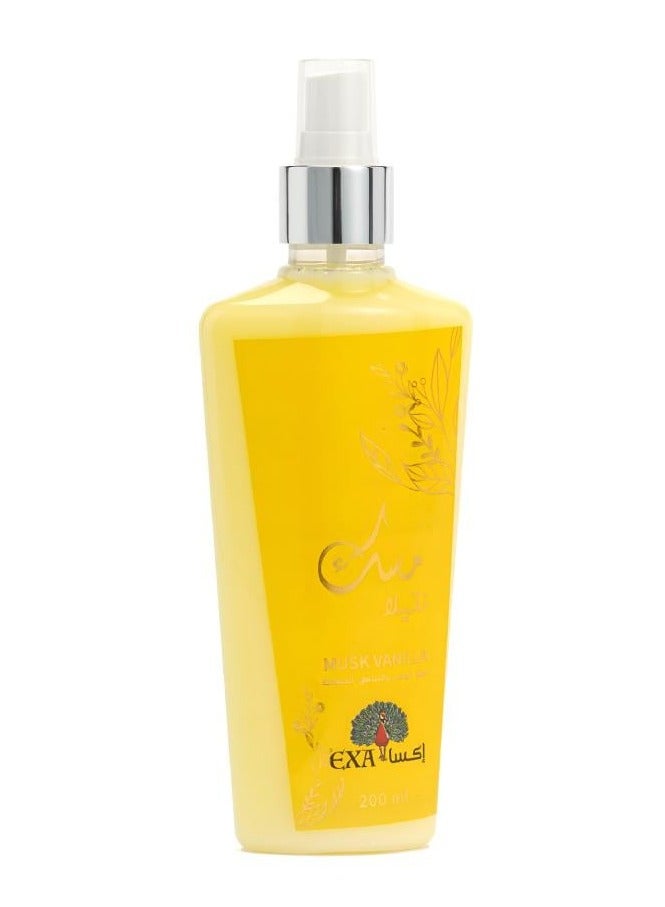 EXA Musk Vanilla Body Spray & Sensitive Area Fragrance - 200 ml - Image 2