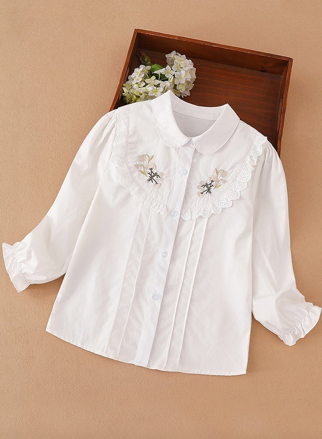 دب رائع بلوزة الكمام الطويلة لرقبة الفتيات المطوق - Image 1