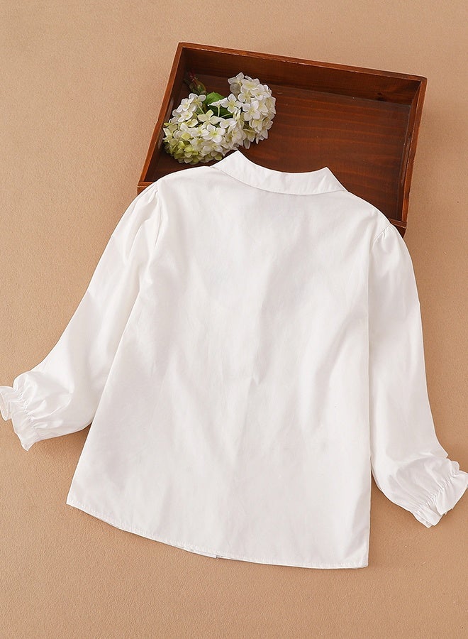 دب رائع بلوزة الكمام الطويلة لرقبة الفتيات المطوق - Image 2